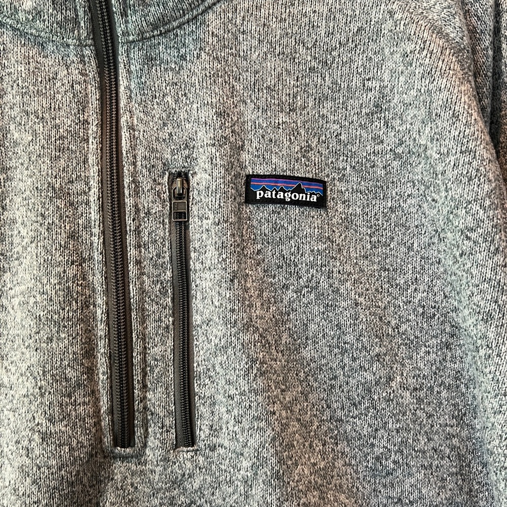 Patagonia men’s Better Sweater 1/4 zip x Blue Moon jacket size XXL - Picture 2 of 11